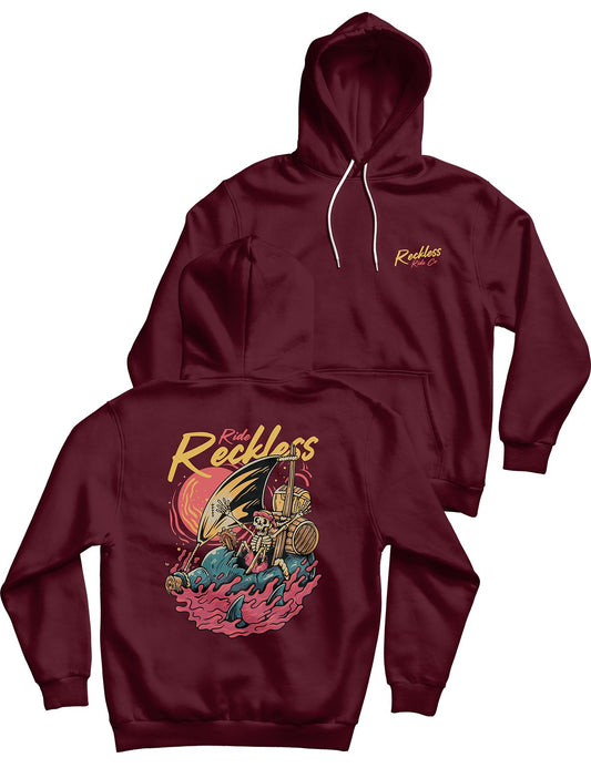 Unisex Hoodie 240g - Shipwrecked - Reckless Ride Co - AMRAP INDUSTRIES