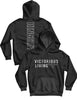 Unisex Hoodie 240g - Victorious Living - Kingsley Fitness - AMRAP INDUSTRIES