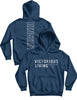 Unisex Hoodie 240g - Victorious Living - Kingsley Fitness - AMRAP INDUSTRIES