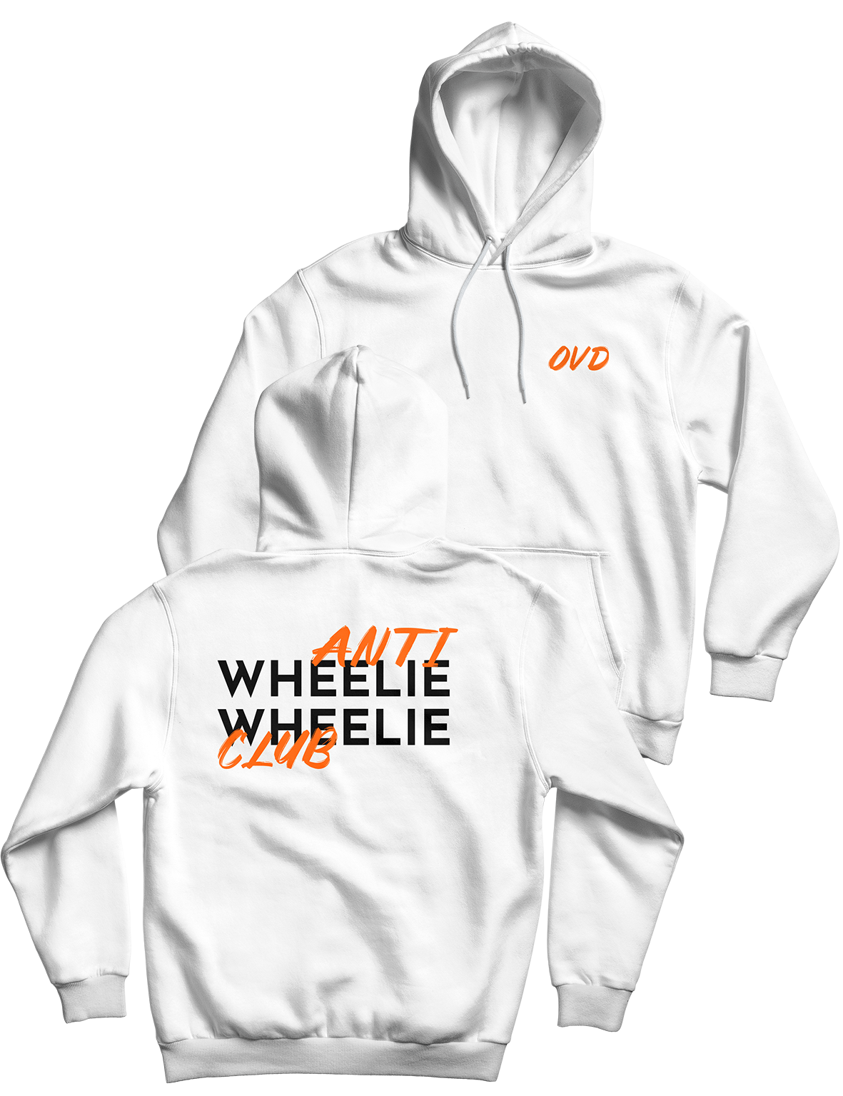 Unisex Hoodie 280g - AntiWheelie - Loud and Rowdy - AMRAP