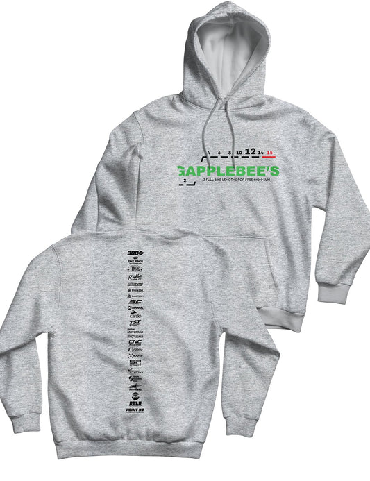 Unisex Hoodie 280g - Backbone - Gapplebee's - AMRAP INDUSTRIES