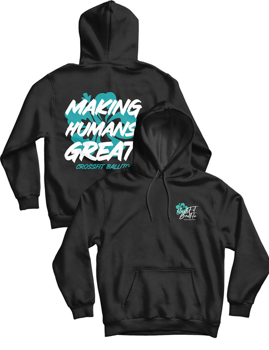 Unisex Hoodie 280g - Making Humans Great - CrossFit Ballito - AMRAP INDUSTRIES