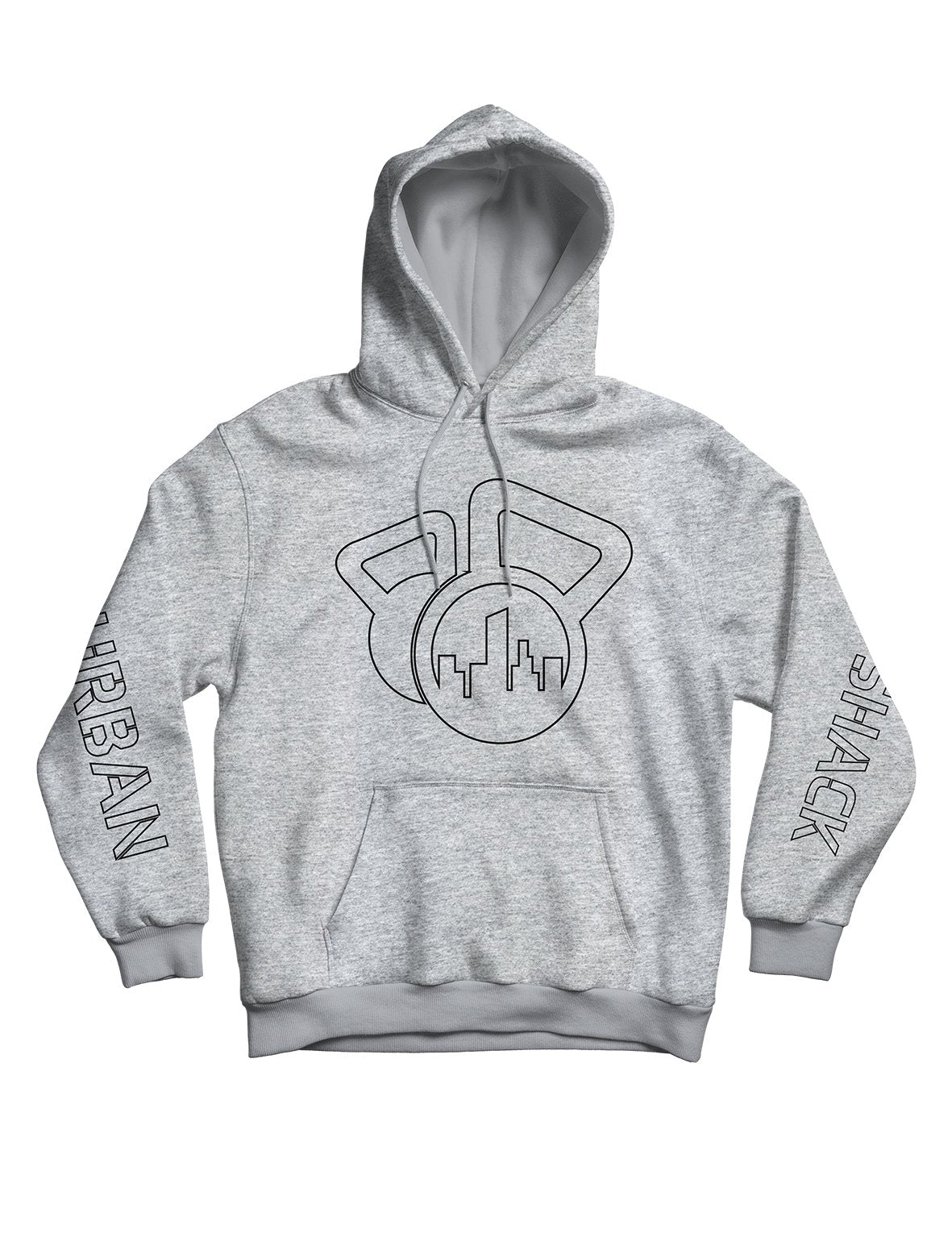 Unisex Hoodie 280g - Outlined - CrossFit Urban Shack - AMRAP INDUSTRIES