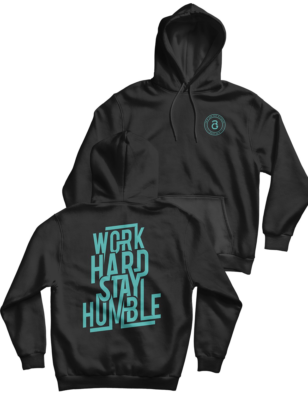 Unisex Hoodie 280g - Stay Humble - Grip and Rip - AMRAP INDUSTRIES