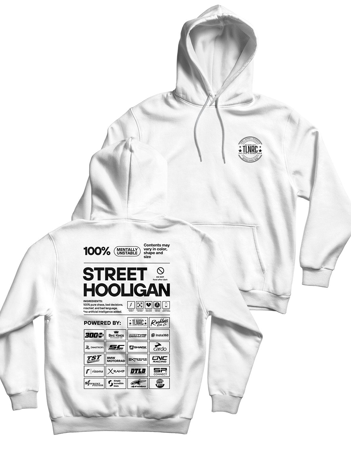 Unisex Hoodie 280g - Street Hooligan - Loud and Rowdy - AMRAP INDUSTRIES