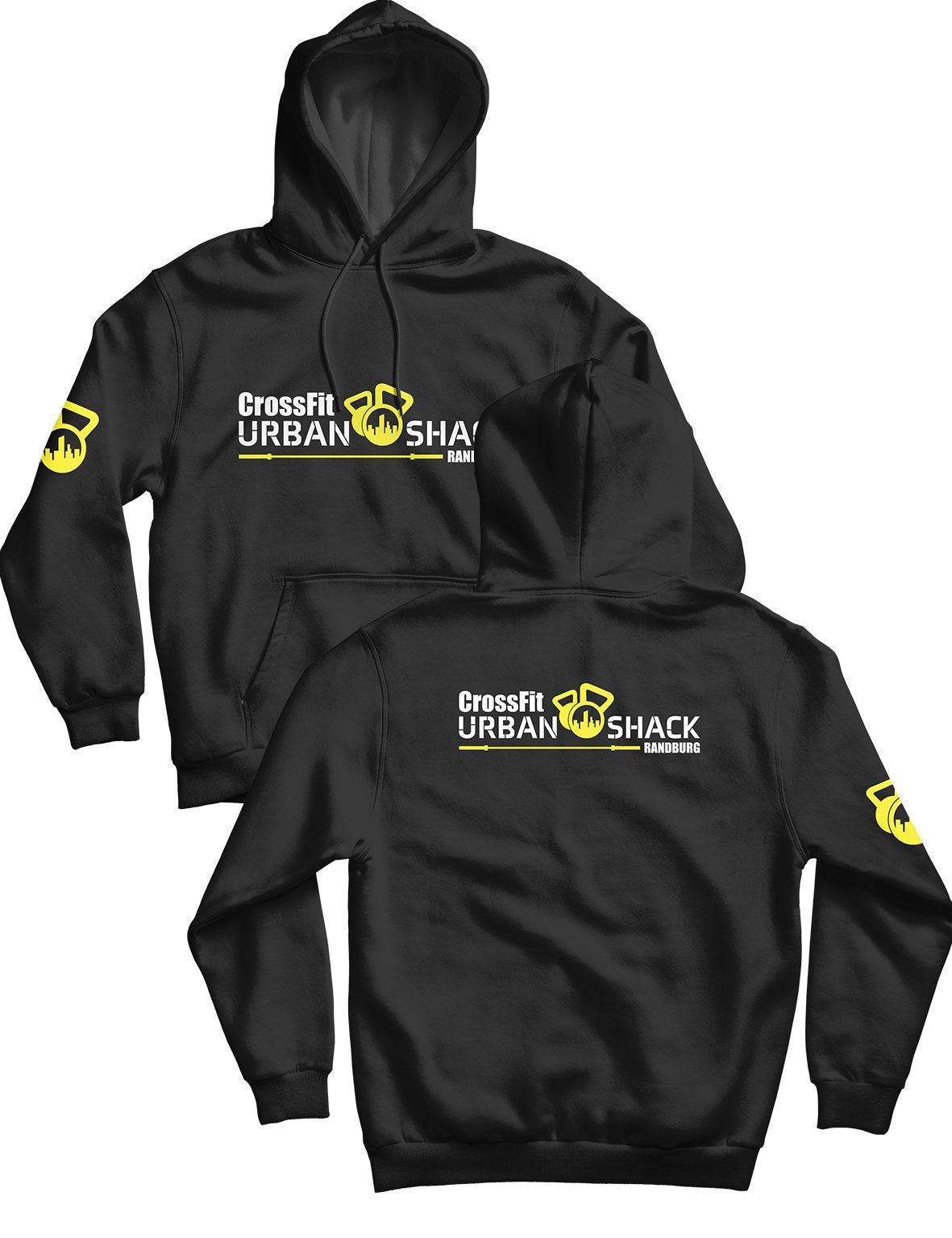 Unisex Hoodie Black 240g - Flagship - Urban Shack - AMRAP INDUSTRIES