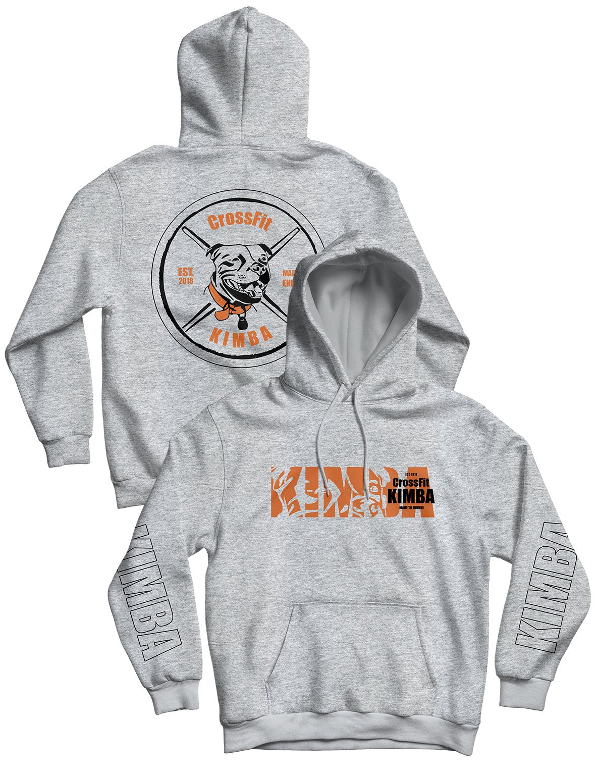 Unisex Hoodie - Kimba - CrossFit Kimba - AMRAP INDUSTRIES