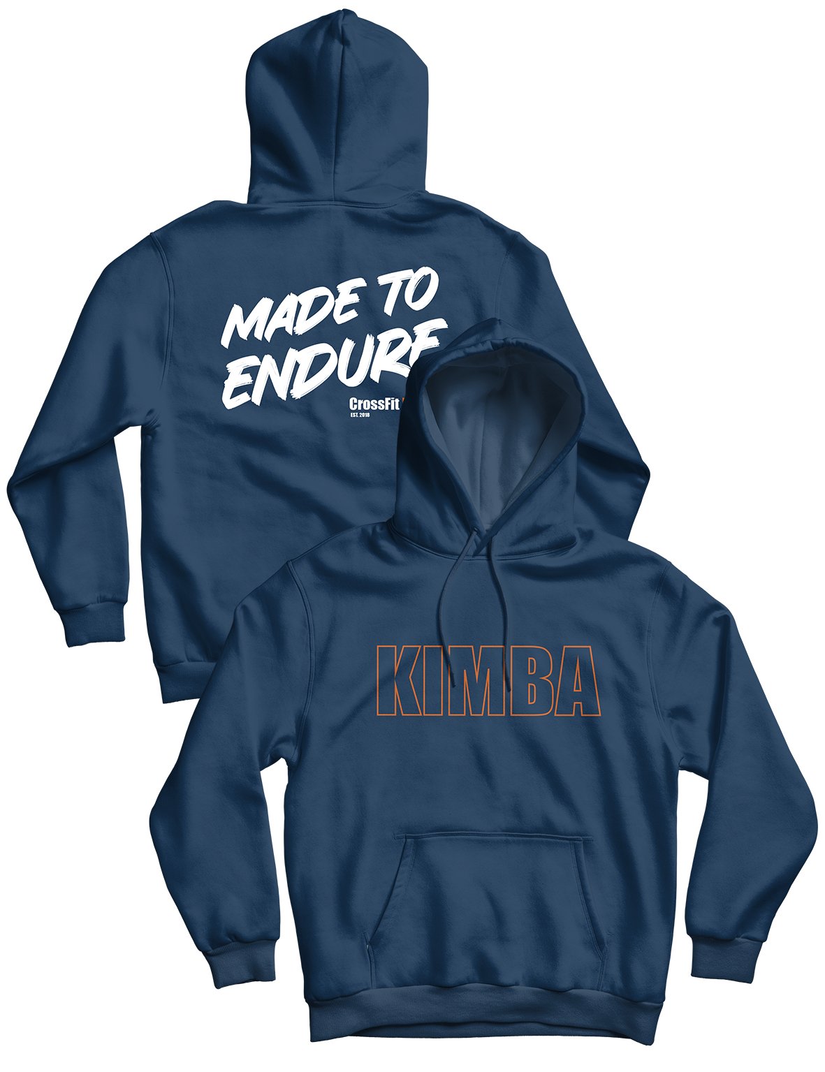 Unisex Hoodie - Made to Endure - CrossFit Kimba - AMRAP INDUSTRIES