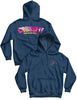 Unisex Hoodie Navy - Flagship - CrossFit PBM - AMRAP INDUSTRIES