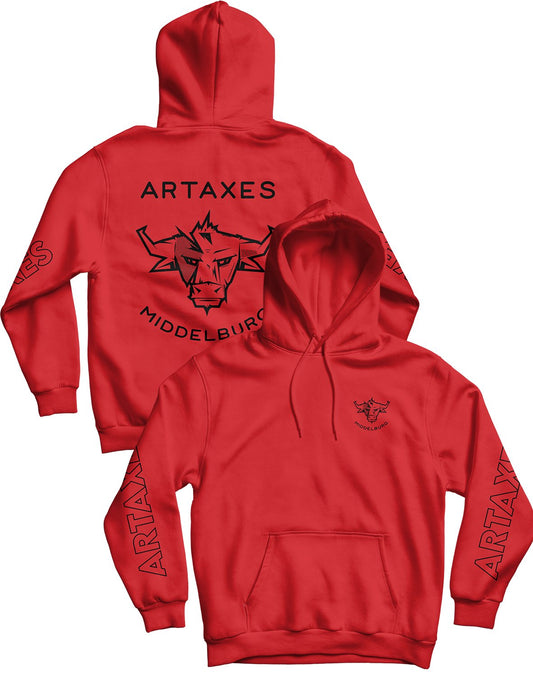 Unisex Hoodie Red 240g - Flagship - Artaxes - AMRAP INDUSTRIES