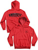 Unisex Hoodie Red - Flagship - CrossFit PBM - AMRAP INDUSTRIES