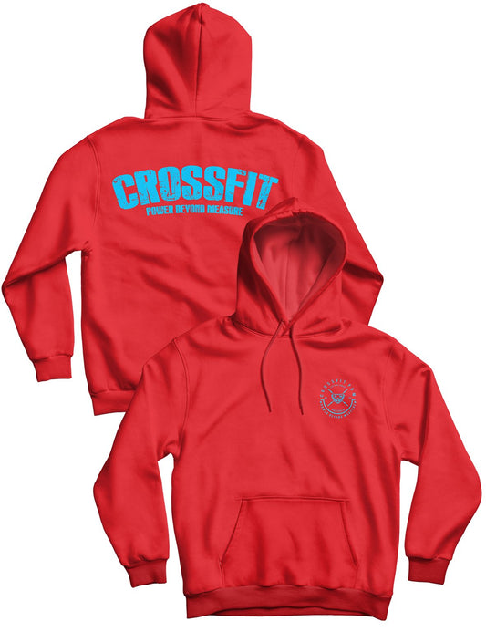 Unisex Hoodie Red - Flagship - CrossFit PBM - AMRAP INDUSTRIES