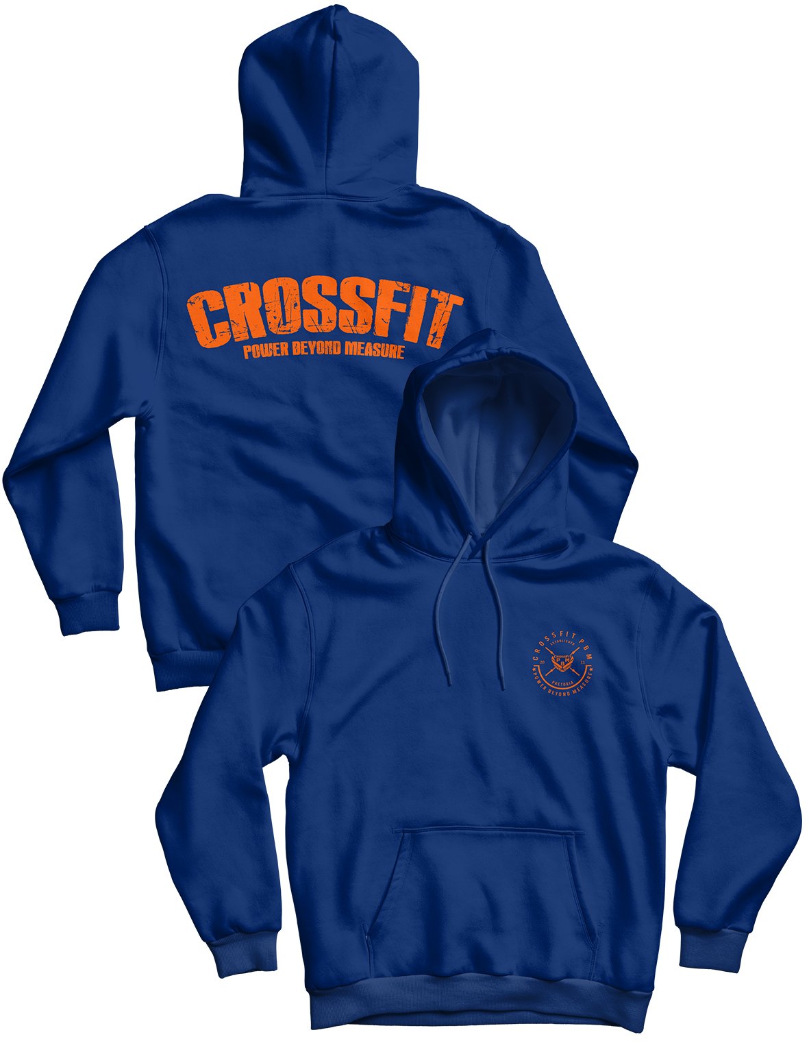 Unisex Hoodie Royal - Flagship - CrossFit PBM - AMRAP INDUSTRIES