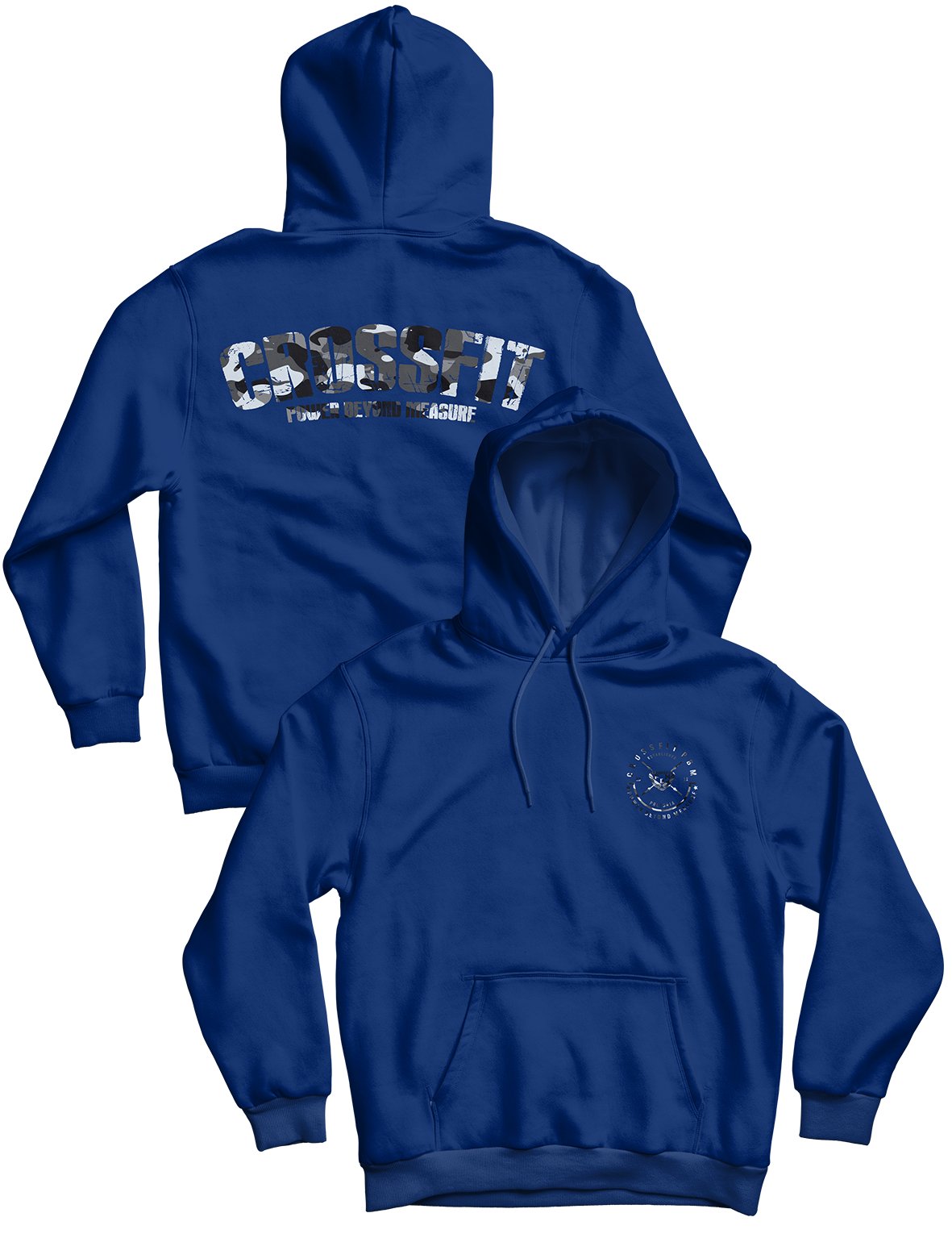 Unisex Hoodie Royal - Flagship - CrossFit PBM - AMRAP INDUSTRIES