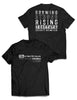 Universal Black Premium Tee - Flagship - CrossFit Rising Oak - AMRAP INDUSTRIES