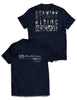 Universal Navy Melange Premium Tee - Flagship - CrossFit Rising Oak - AMRAP INDUSTRIES