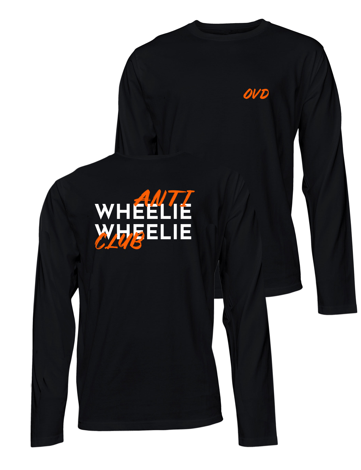 Universal Premium Long Sleeve Tee - AntiWheelie - Loud and Rowdy - AMRAP