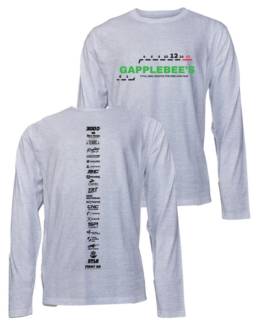 Universal Premium Long Sleeve Tee - Backbone - Gapplebee's - AMRAP INDUSTRIES