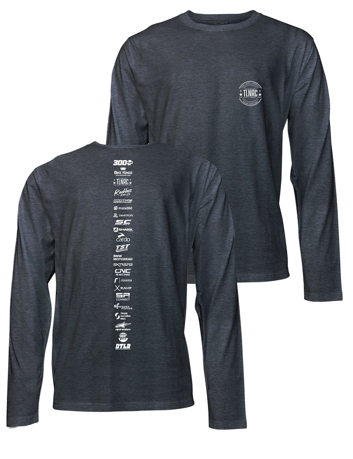 Universal Premium Long Sleeve Tee - Backbone - Loud and Rowdy - AMRAP INDUSTRIES