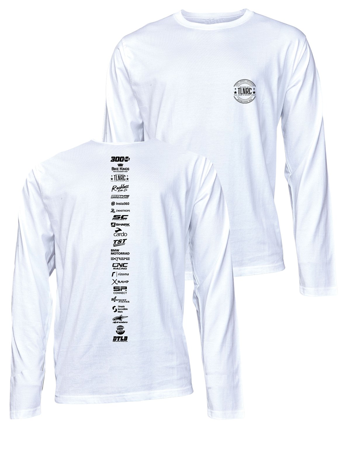 Universal Premium Long Sleeve Tee - Backbone - Loud and Rowdy - AMRAP INDUSTRIES