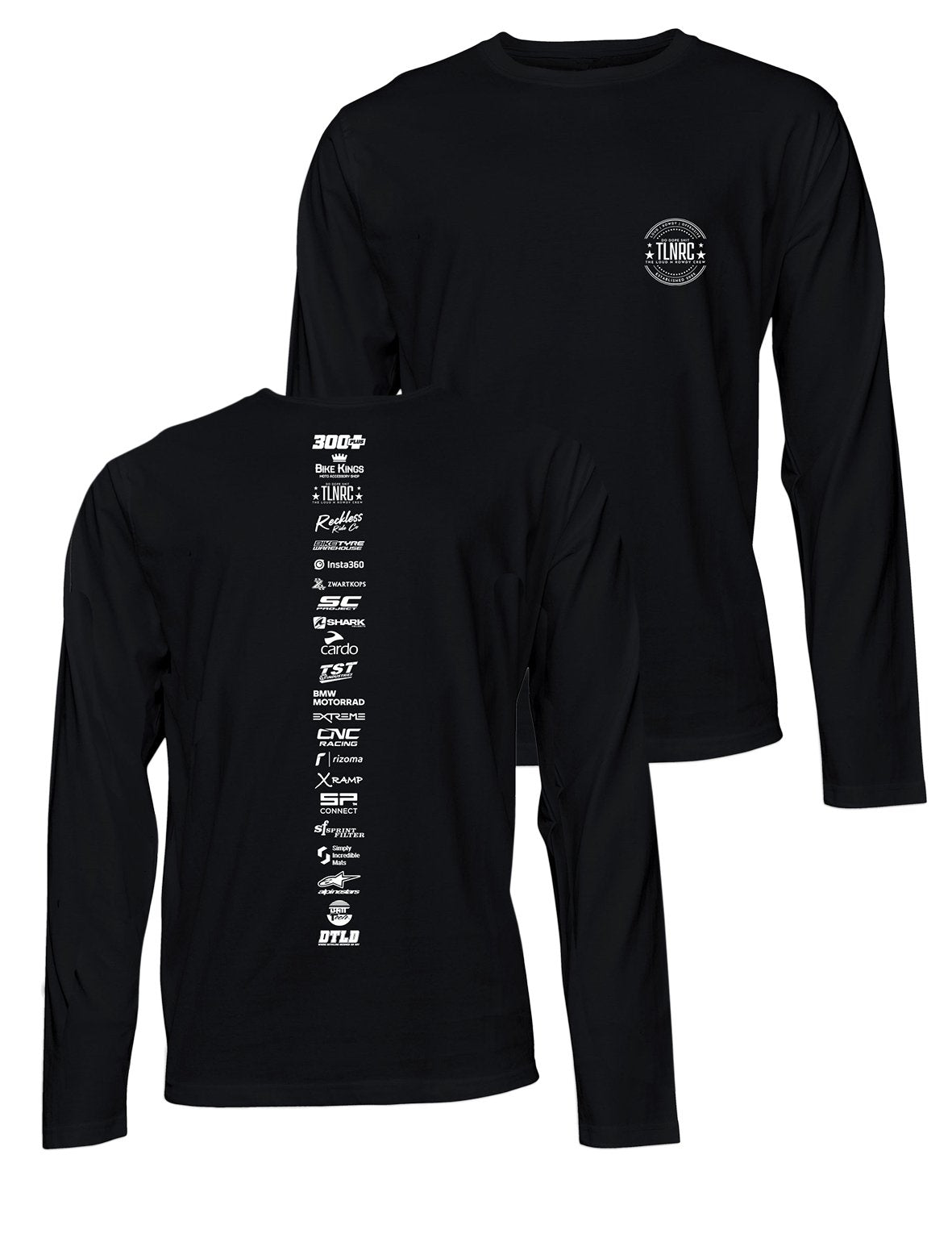 Universal Premium Long Sleeve Tee - Backbone - Loud and Rowdy - AMRAP INDUSTRIES