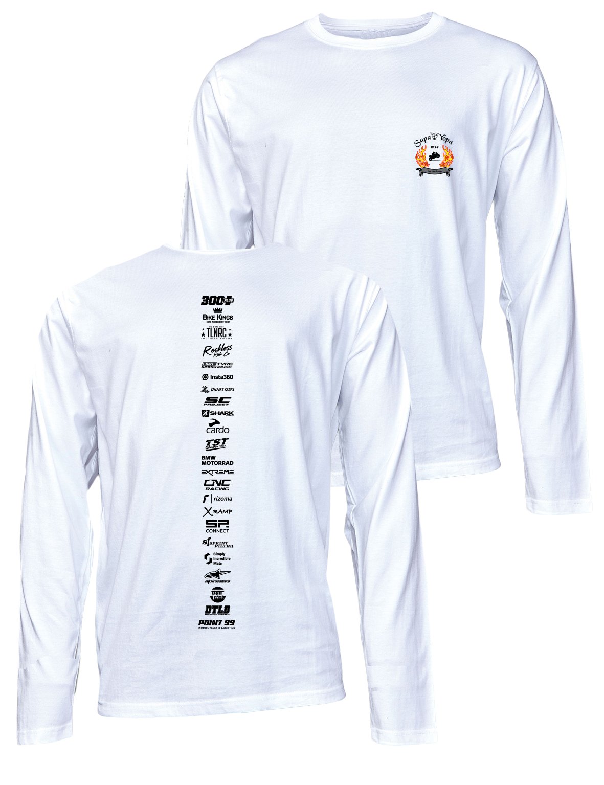 Universal Premium Long Sleeve Tee - Backbone - Sapa Yopa - AMRAP INDUSTRIES