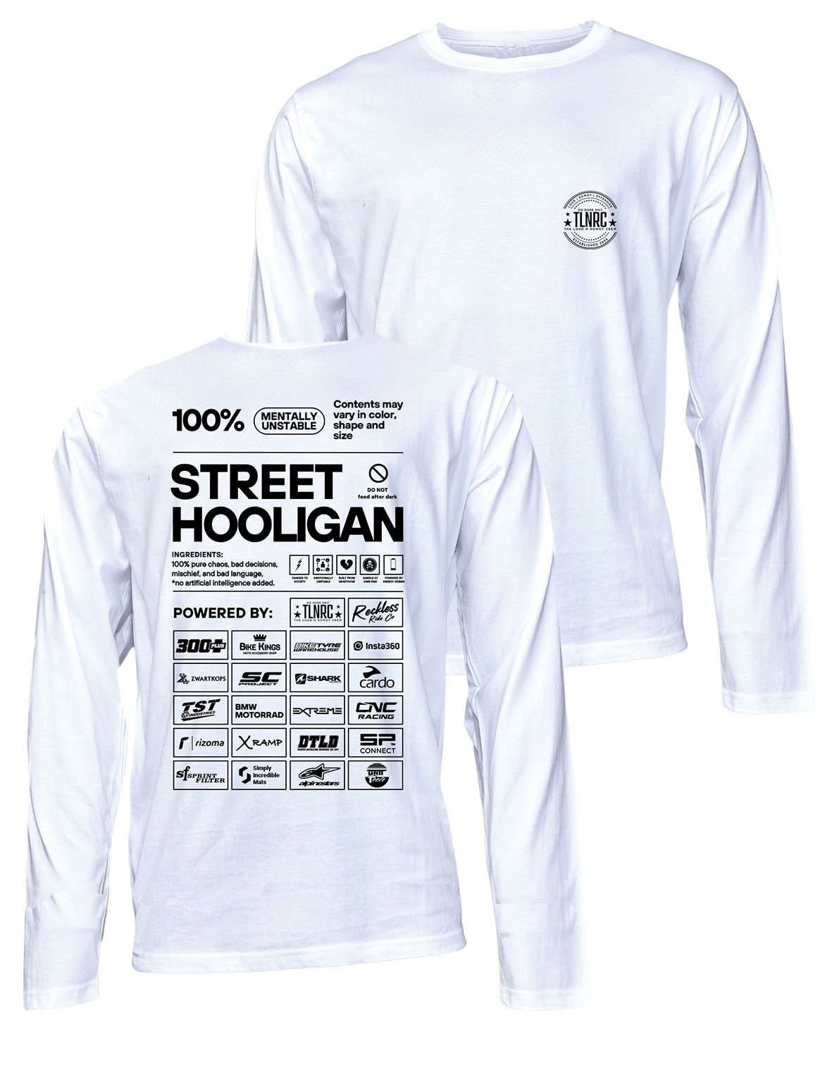 Universal Premium Long Sleeve Tee - Street Hooligan - Loud and Rowdy - AMRAP INDUSTRIES