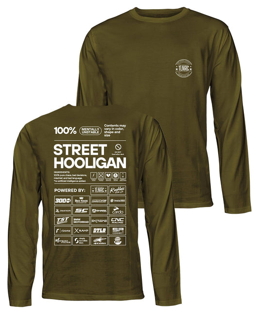 Universal Premium Long Sleeve Tee - Street Hooligan - Loud and Rowdy - AMRAP INDUSTRIES