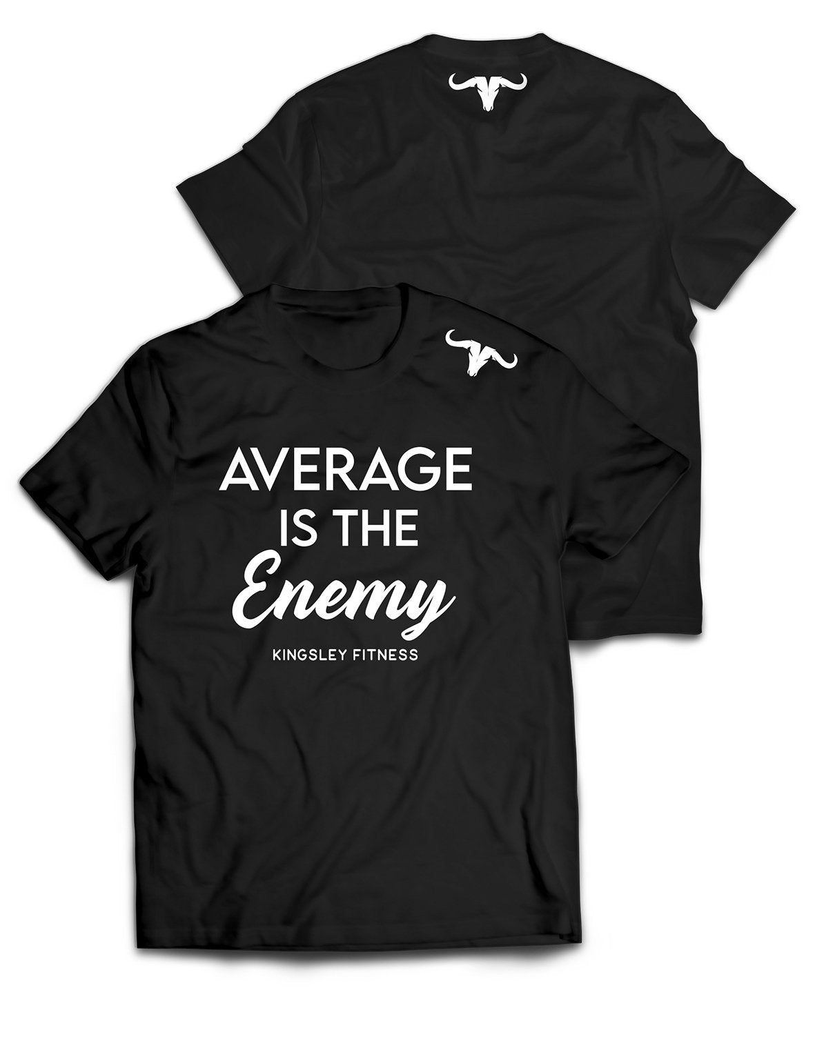 Universal Premium Tee - Average is the Enemy - Kingsley - AMRAP INDUSTRIES