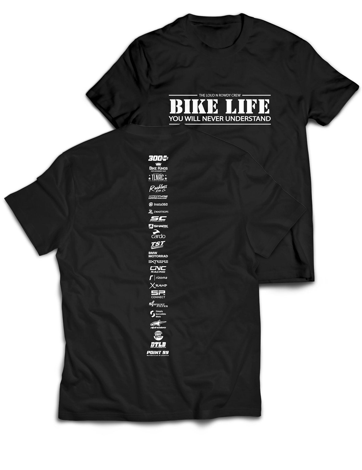 Universal Premium Tee - Backbone - Bike Life - AMRAP INDUSTRIES