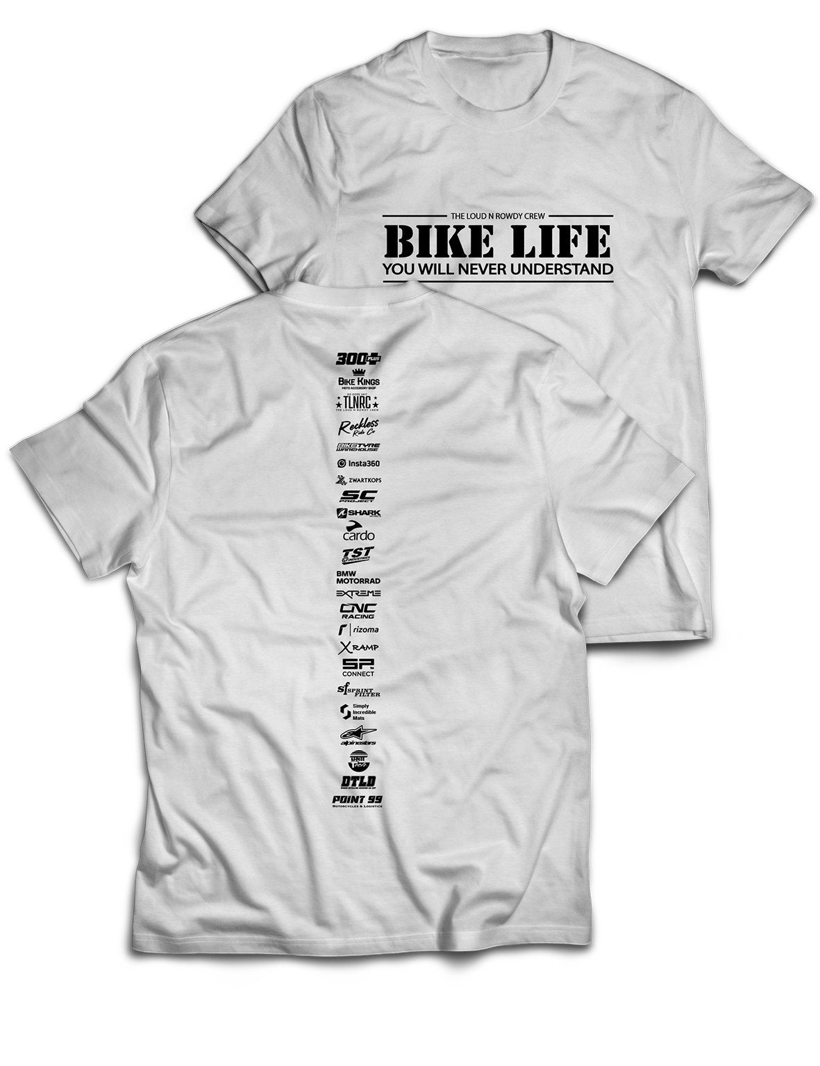 Universal Premium Tee - Backbone - Bike Life - AMRAP INDUSTRIES