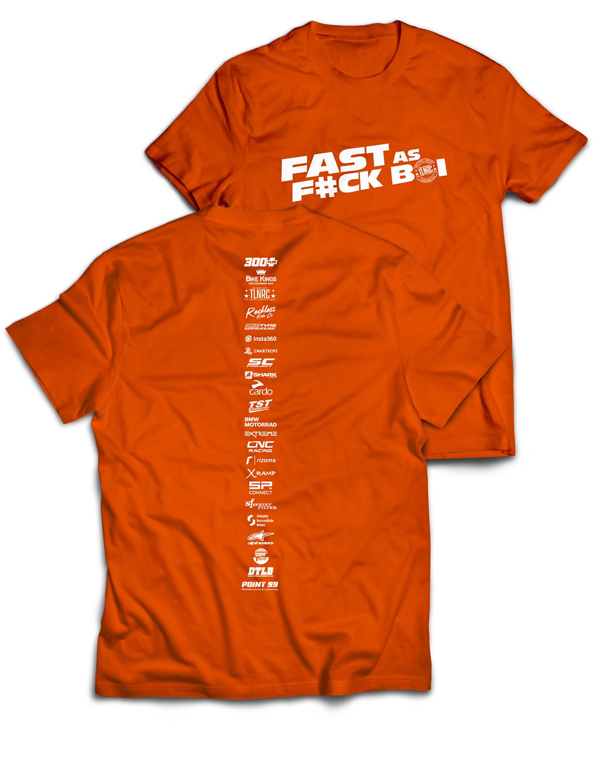 Universal Premium Tee - Backbone - Fast as F#ck Boi! - AMRAP INDUSTRIES