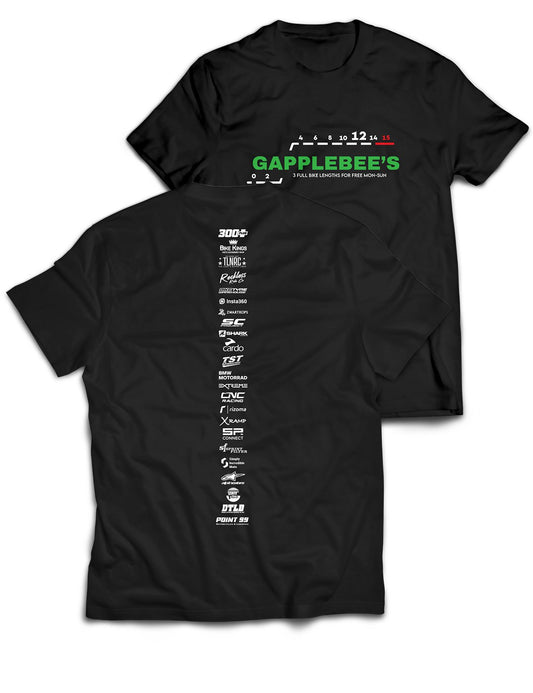 Universal Premium Tee - Backbone - Gapplebee's - AMRAP INDUSTRIES