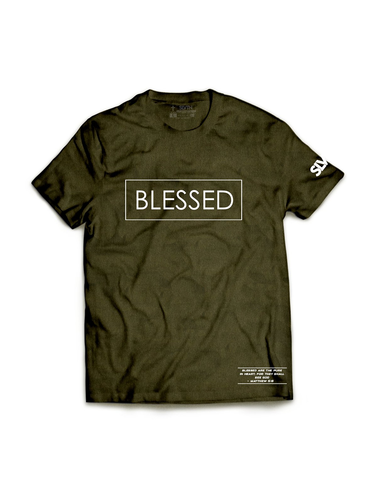 Universal Premium Tee - Blessed - SLVTN - AMRAP INDUSTRIES