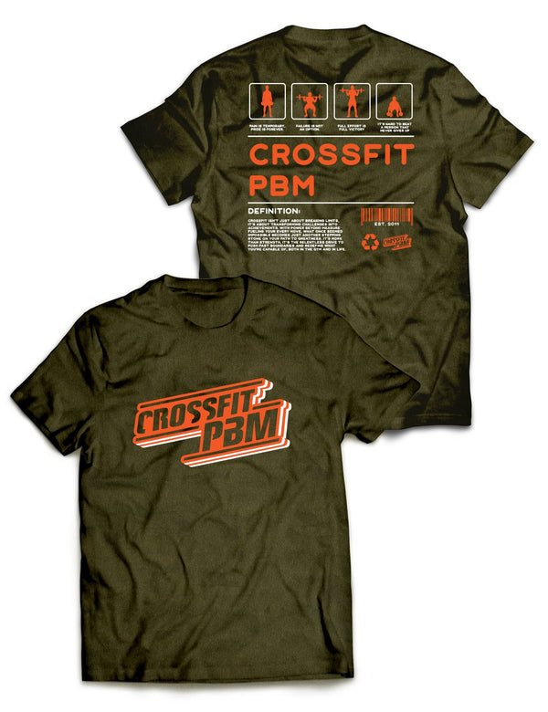 Universal Premium Tee - CrossFit Ingredients - PBM - AMRAP INDUSTRIES