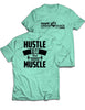 Universal Premium Tee - Hustle for that Muscle - Urban Shack - AMRAP INDUSTRIES