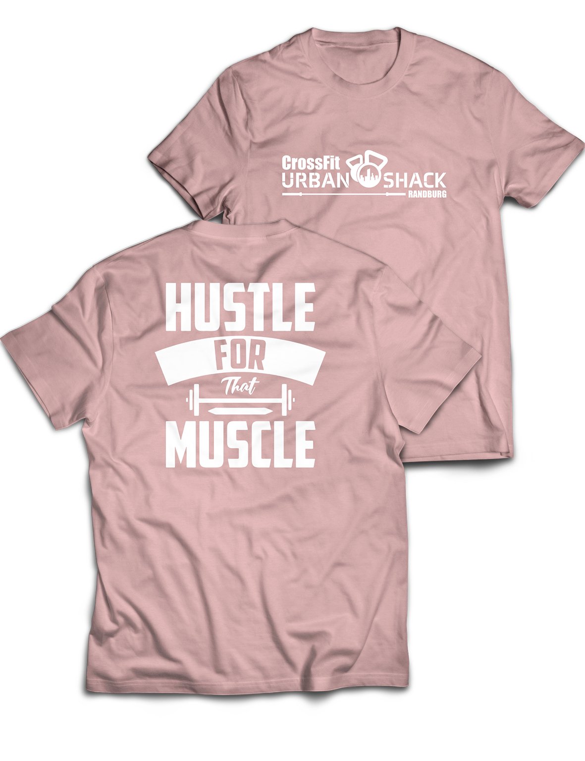 Universal Premium Tee - Hustle for that Muscle - Urban Shack - AMRAP INDUSTRIES