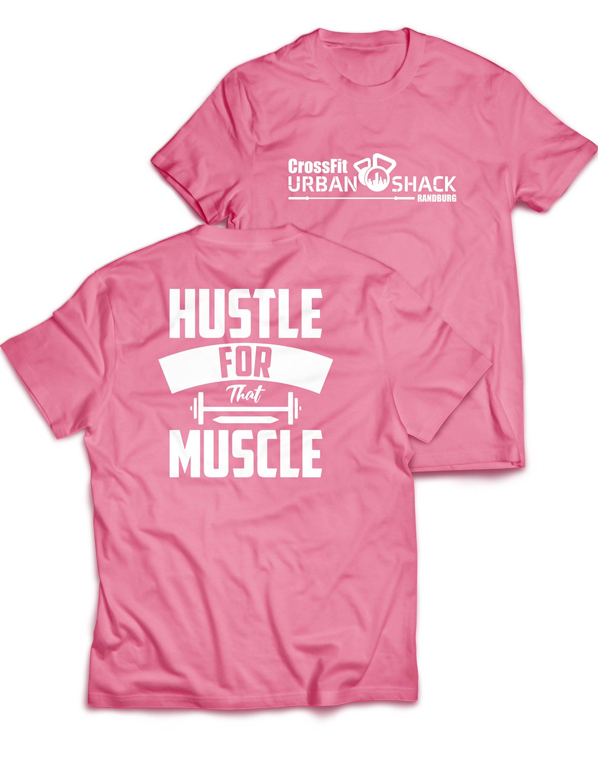 Universal Premium Tee - Hustle for that Muscle - Urban Shack - AMRAP INDUSTRIES