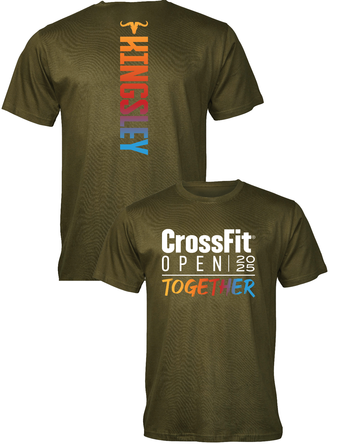 Universal Premium Tee - Open 2025 - CrossFit Kingsley - AMRAP