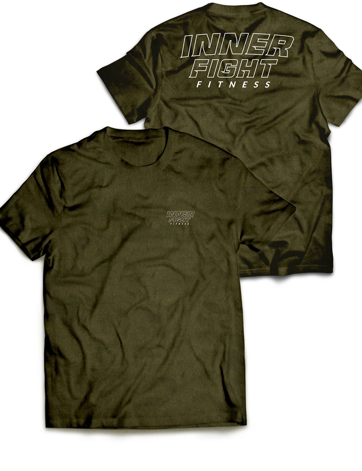 Universal Premium Tee - Outlined - Inner Fight Fitness - AMRAP INDUSTRIES