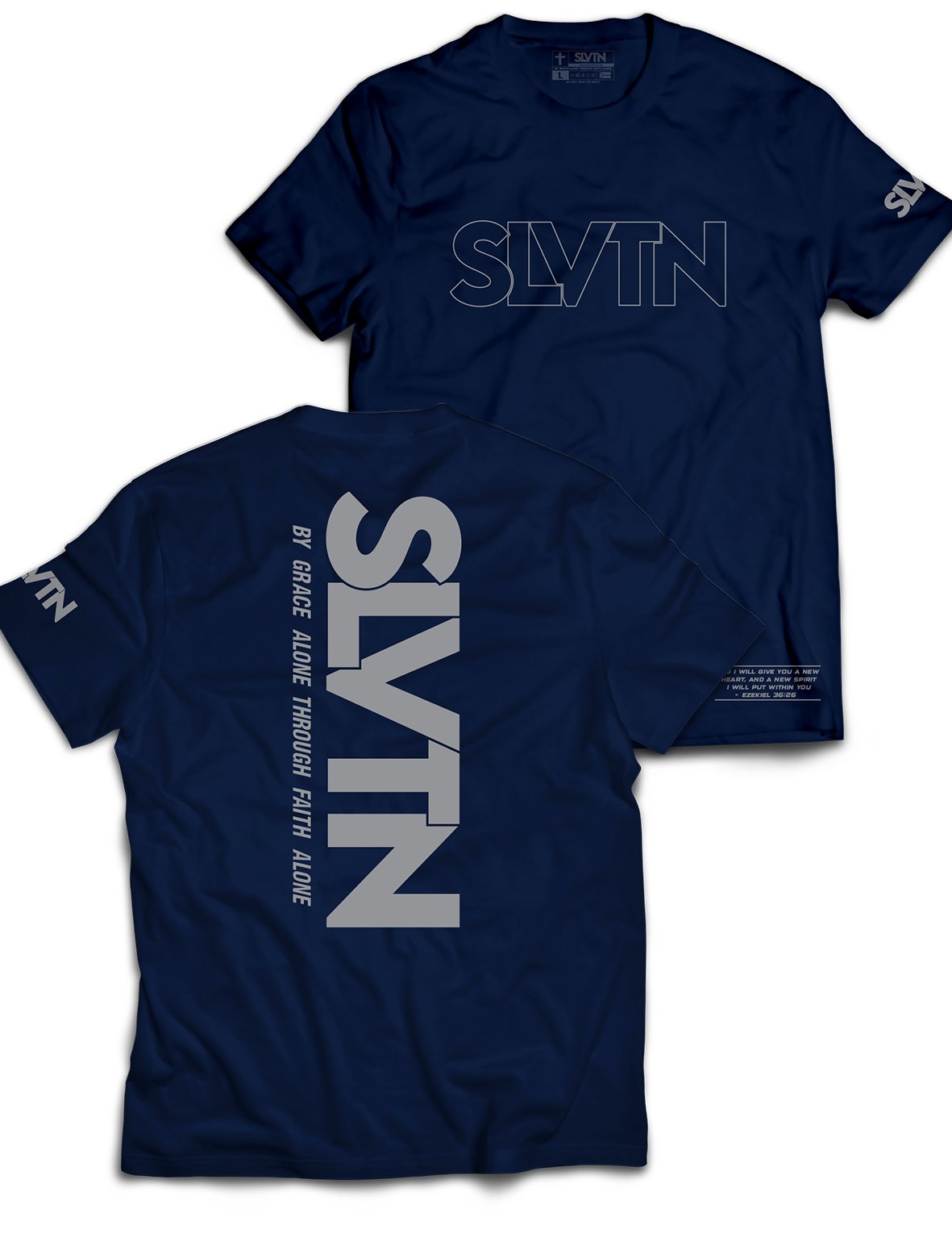 Universal Premium Tee - Outlined - SLVTN - AMRAP INDUSTRIES