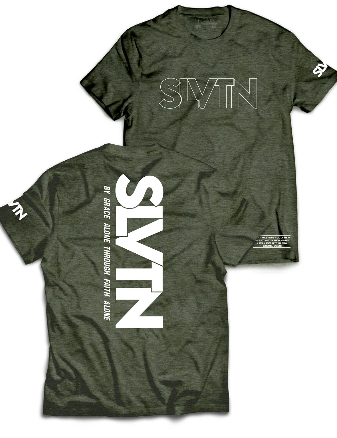 Universal Premium Tee - Outlined - SLVTN - AMRAP INDUSTRIES