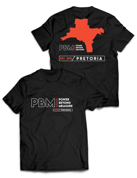 Universal Premium Tee - Pretoria Map - PBM - AMRAP INDUSTRIES