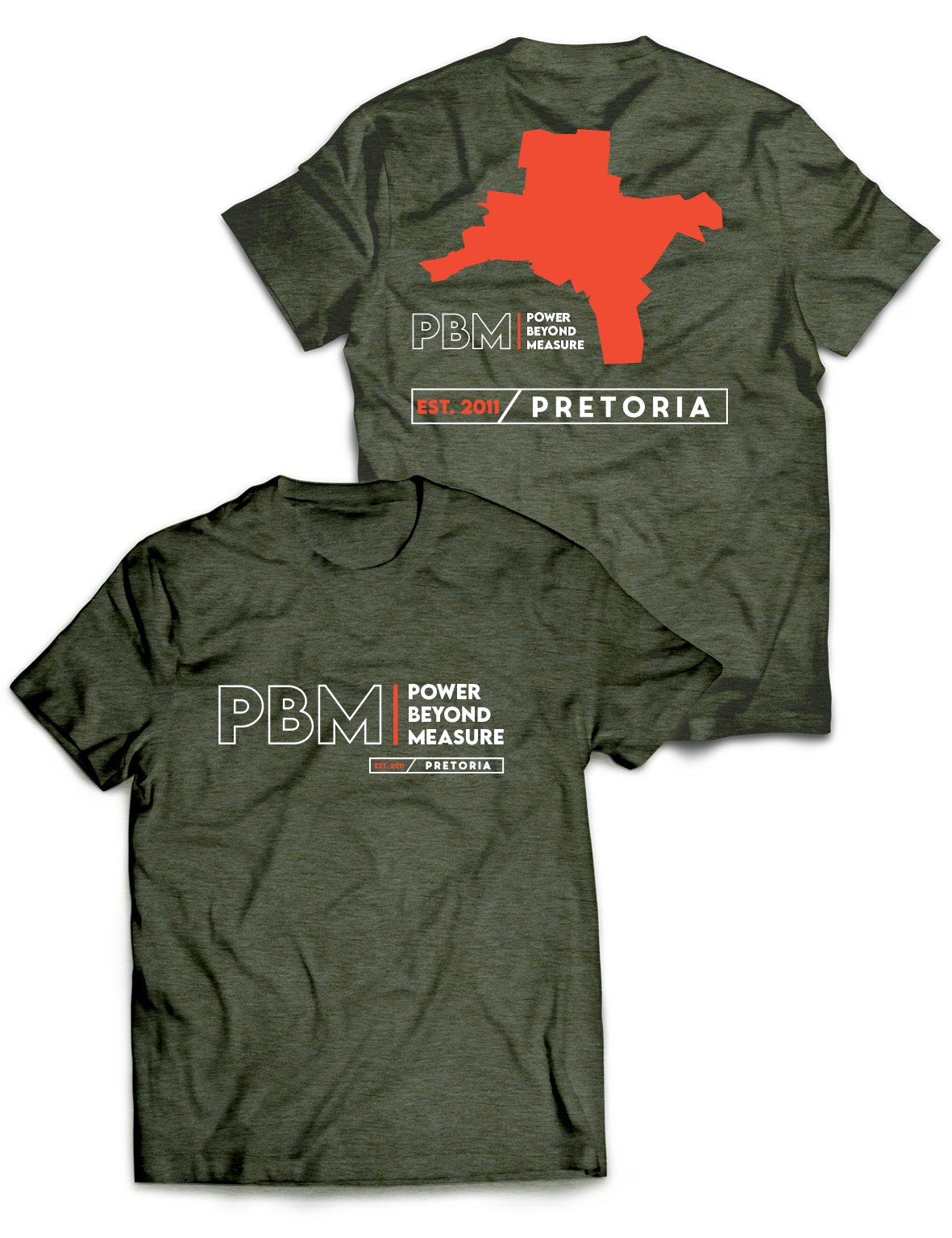 Universal Premium Tee - Pretoria Map - PBM - AMRAP INDUSTRIES