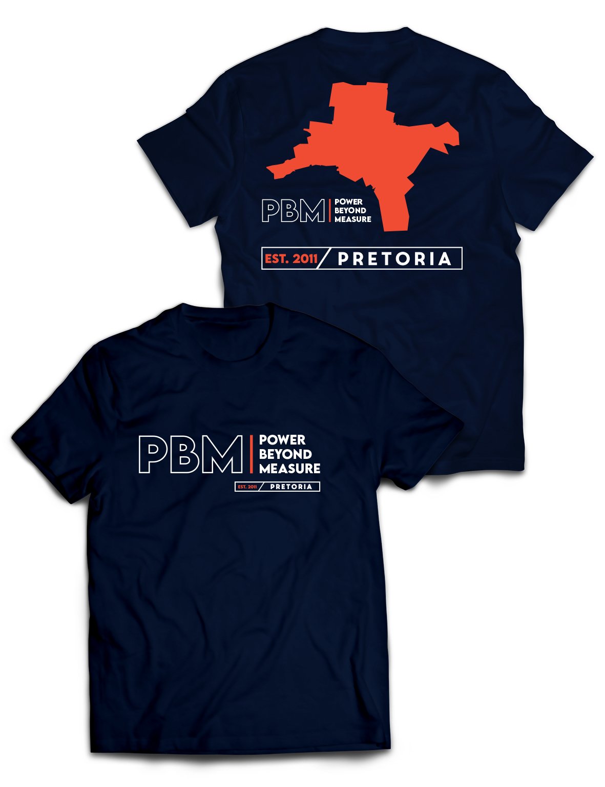 Universal Premium Tee - Pretoria Map - PBM - AMRAP INDUSTRIES