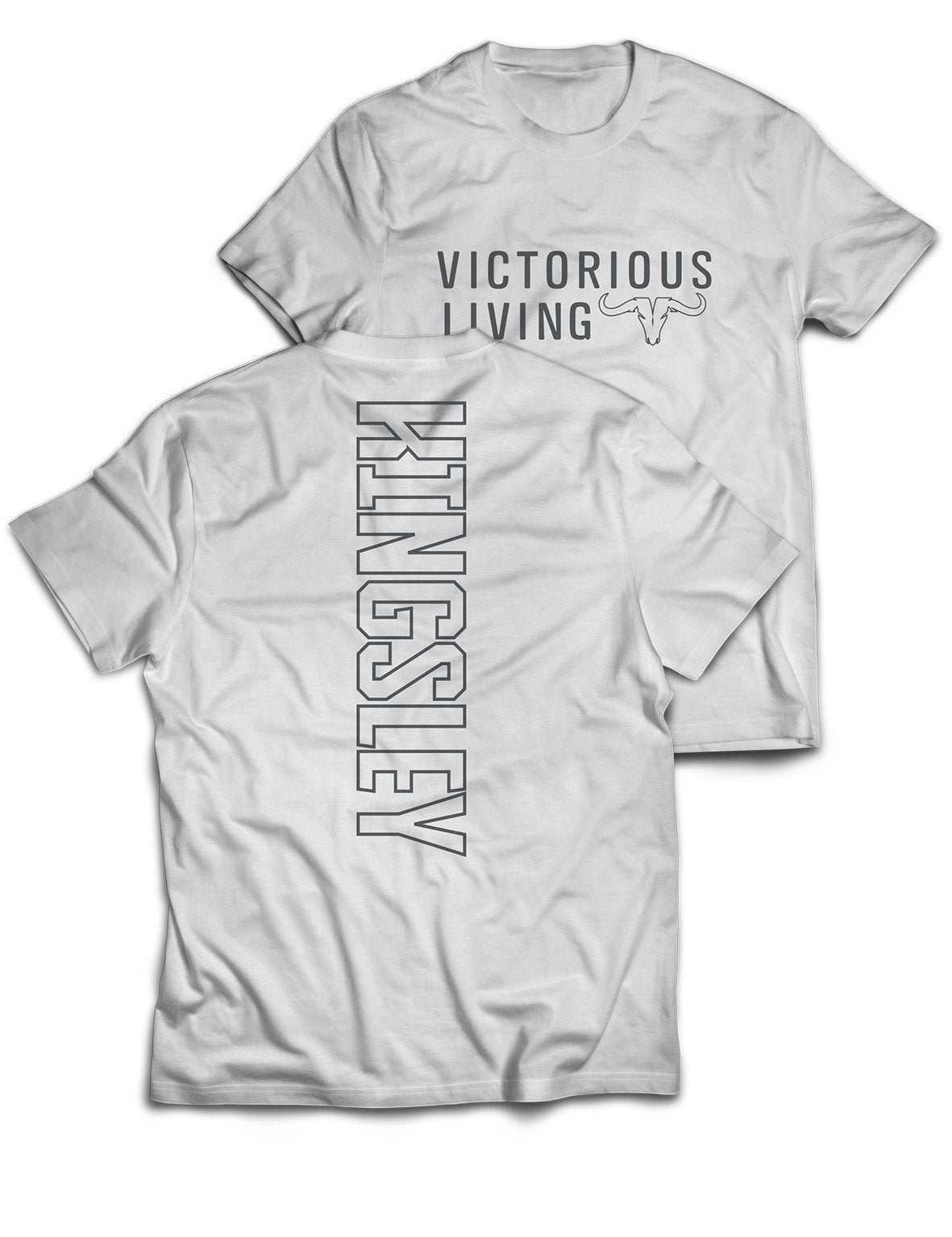 Universal Premium Tee - Victorious Living - Kingsley - AMRAP INDUSTRIES