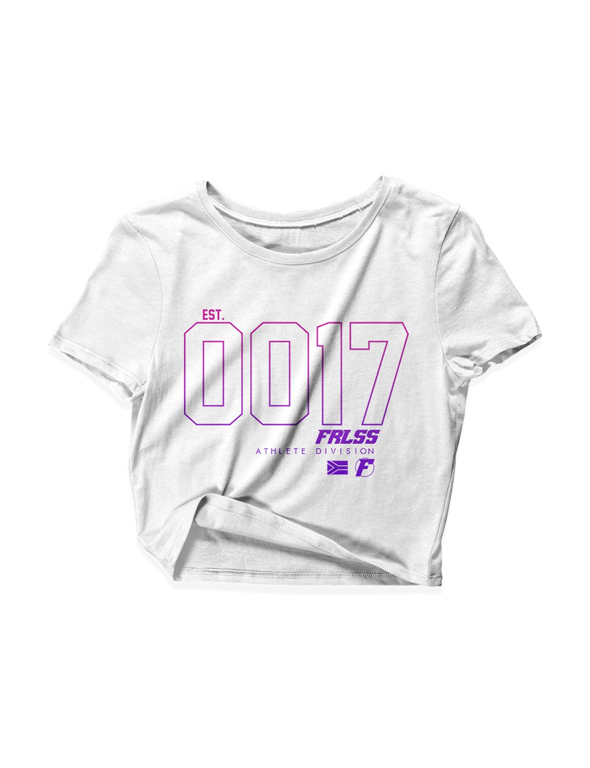 Ladies Black Crop Tops - 0017 - FRLSS - AMRAP INDUSTRIES