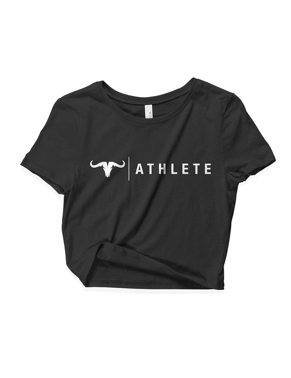 Ladies Black Crop Tops - Athlete - Kingsley - AMRAP INDUSTRIES