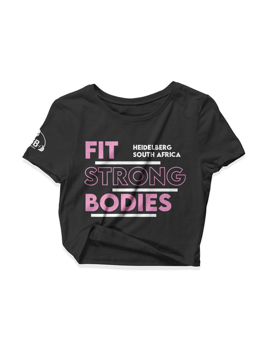 Ladies Black Crop Tops - FSB Heidelberg - AMRAP INDUSTRIES