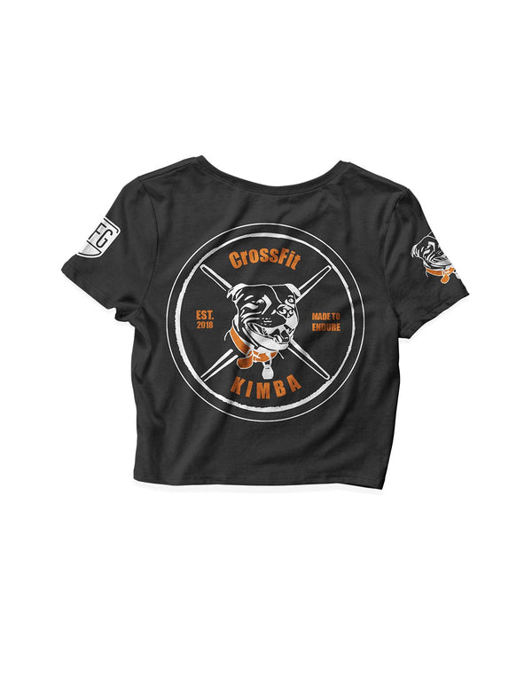 Ladies Black Crop Tops - The Open 2024 - CrossFit Kimba - AMRAP INDUSTRIES